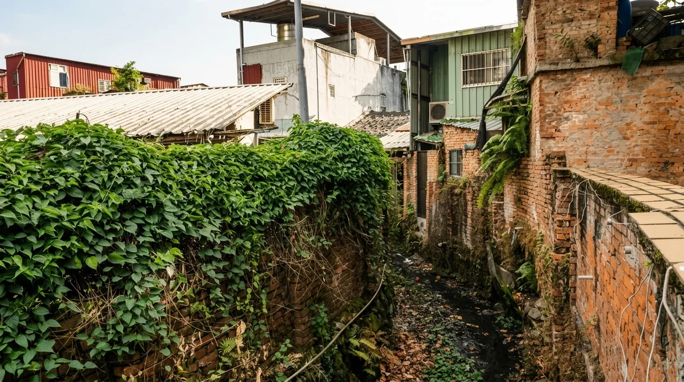 中溝開蓋處現況