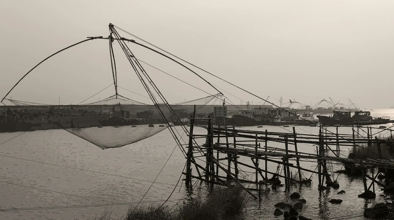 車罾（方形漁網）