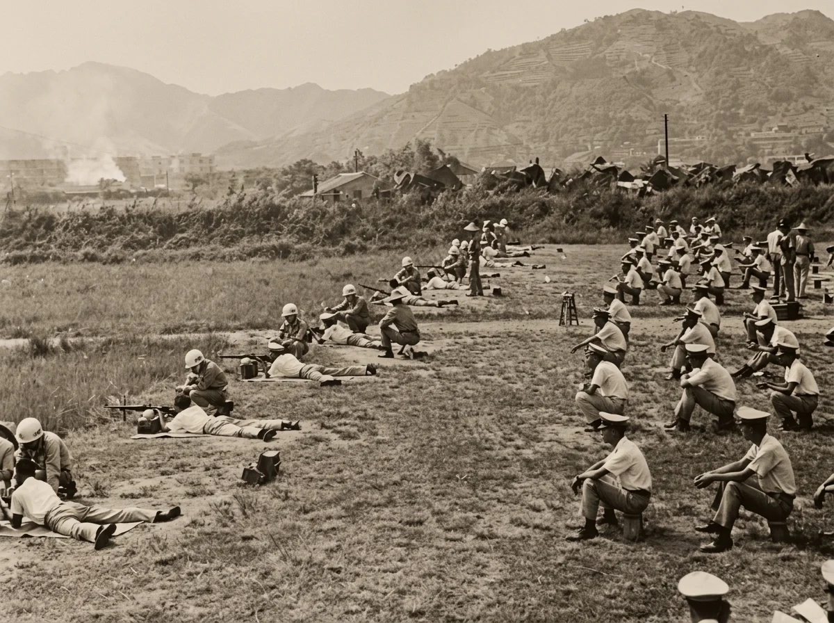 1951年三張犂靶場高中生打靶